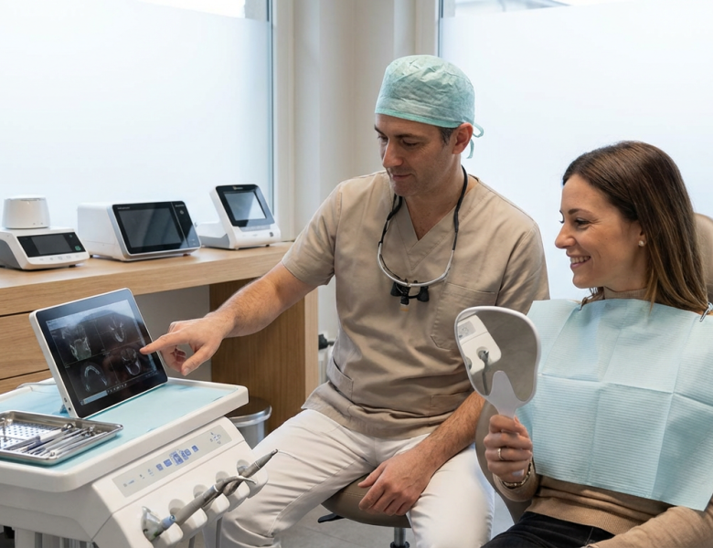 Dentista Luino: protocolli clinici, estetica e tecnologia