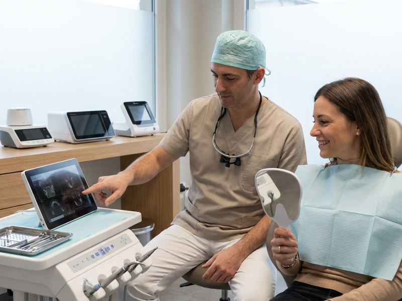 Dentista Luino: protocolli clinici, estetica e tecnologia