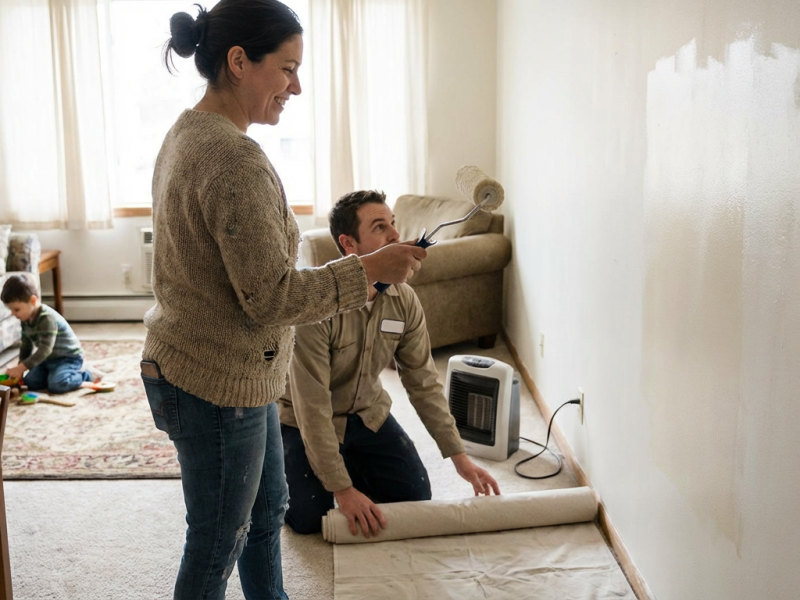 Vernice termica: comfort domestico e muri senza condensa